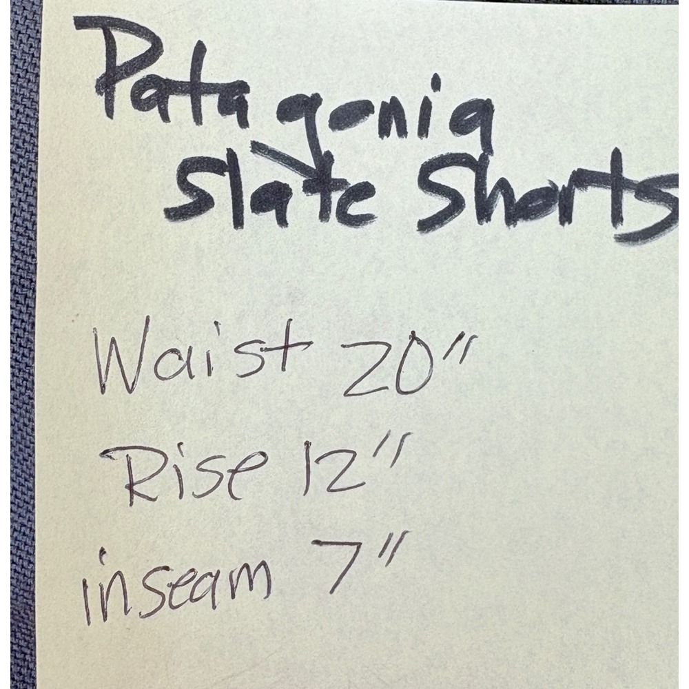 Patagonia Stand Up Shorts Mens 40 Blue Gray Organic Cotton Canvas 57227 SP11 - Picture 10 of 10